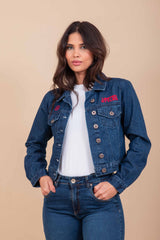 Jaqueta Jeans Feminina Light - 7174