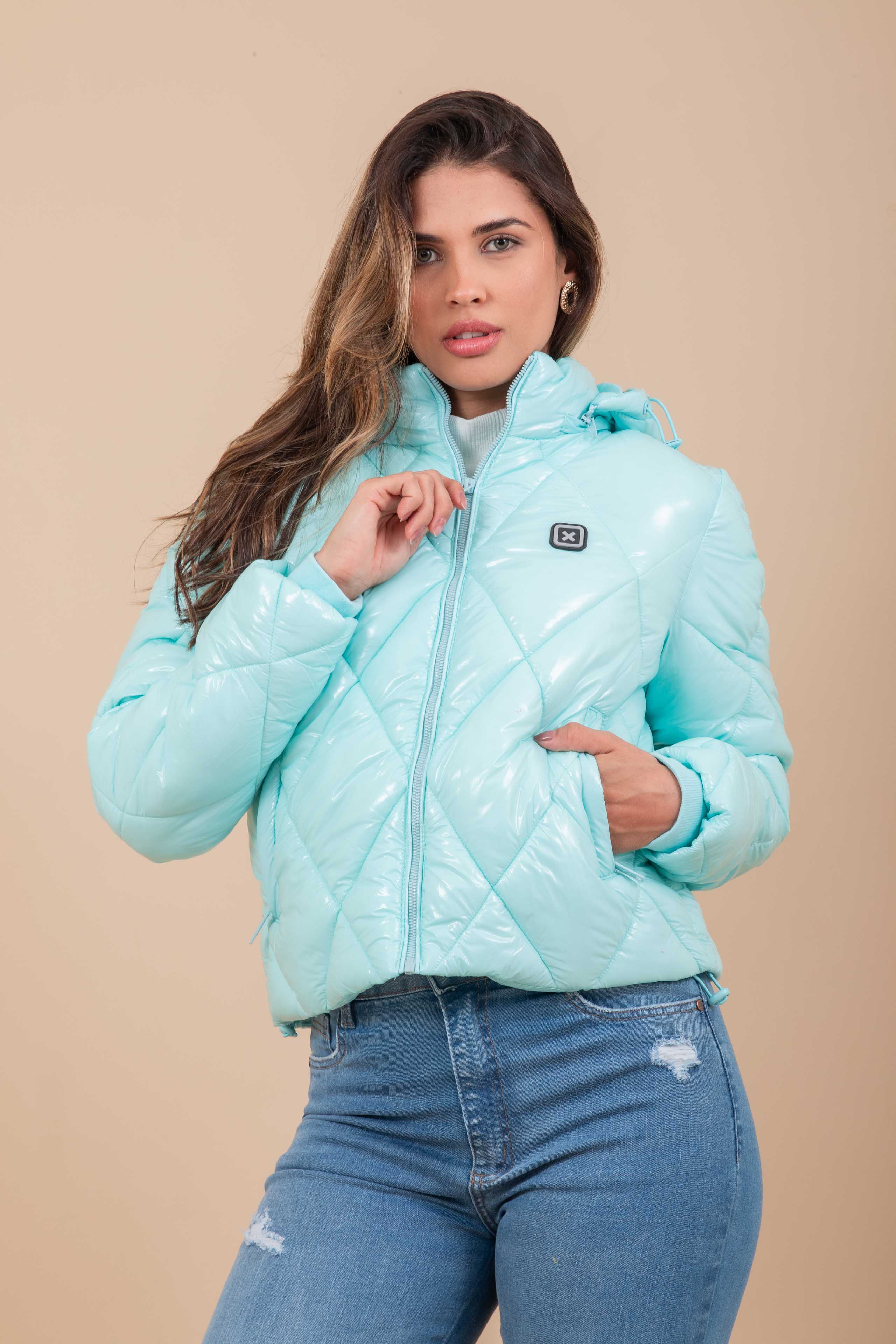 Jaqueta Extra Puffer Ml Bordada - 7230