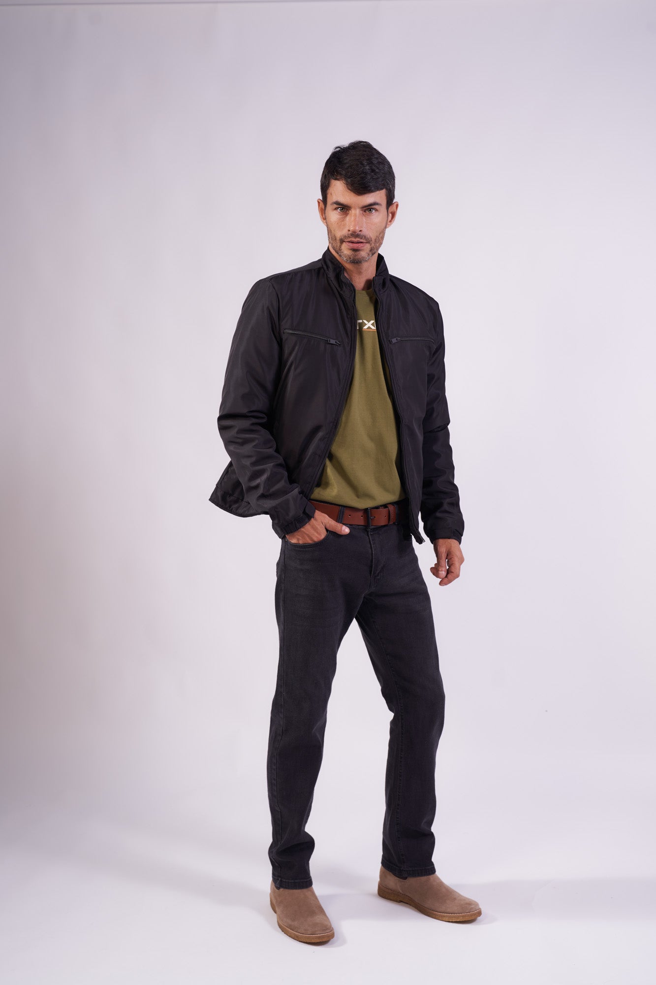 JAQUETA PUFFER POLIESTER COM ETIQUETA 7316