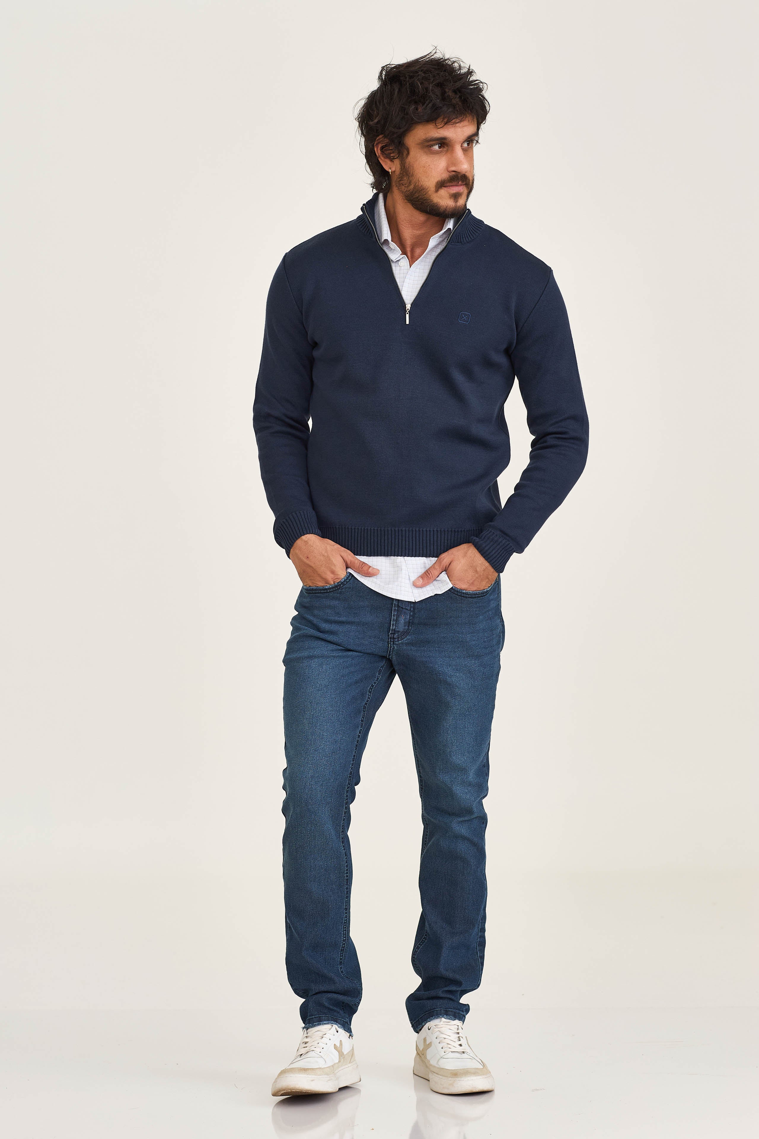 TRICOT CUSTOM REGULAR BORDADO 7334