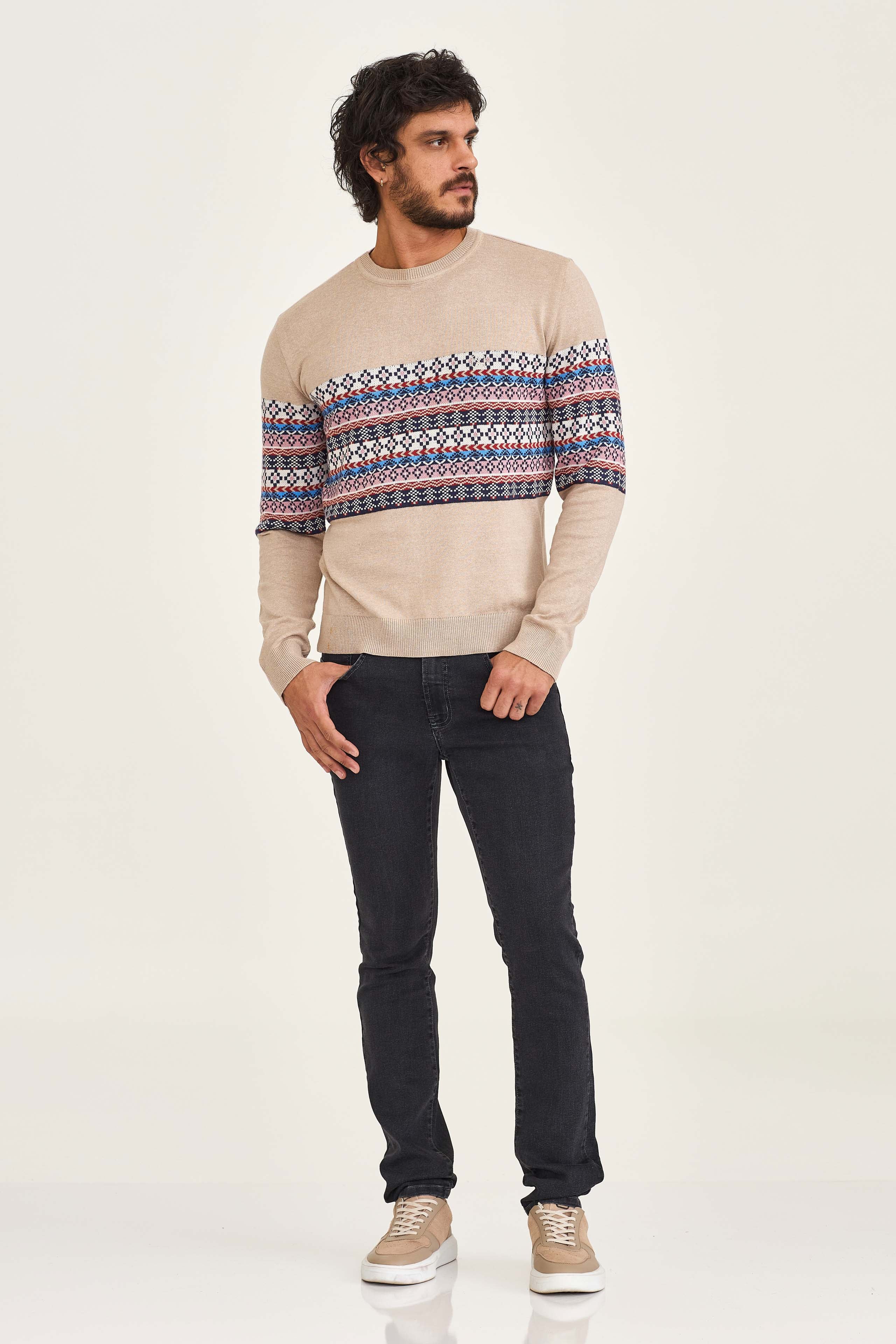 TRICOT CUSTOM REGULAR BORDADO 7335