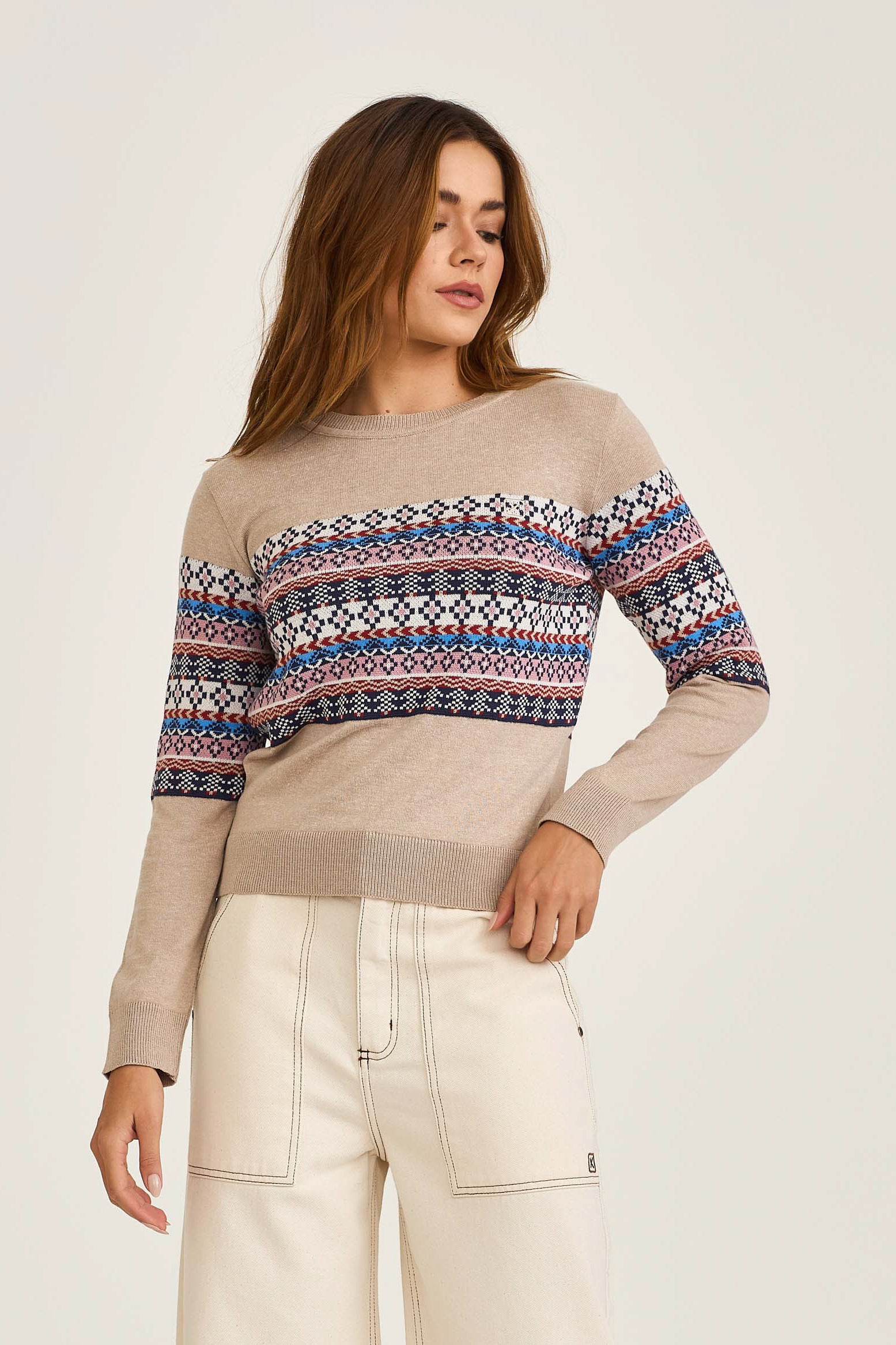 TRICOT SERIDO GOLA O REGULAR BORDADA 7351