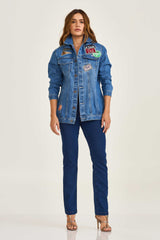 JAQUETA CUSTOM OVERSIZED BORDADA 7352