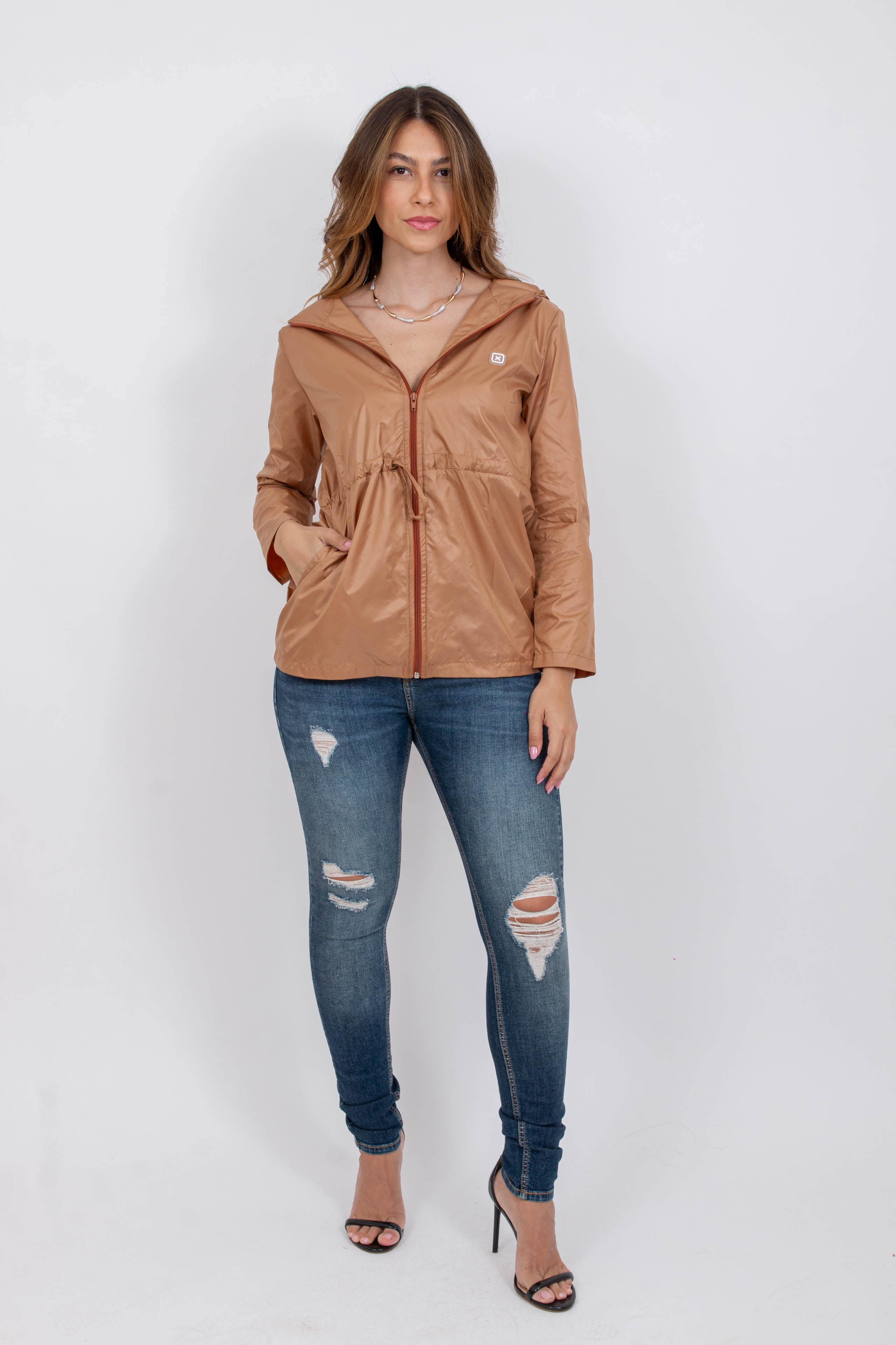 JAQUETA CUSTOM PARKA APLICADA 7353