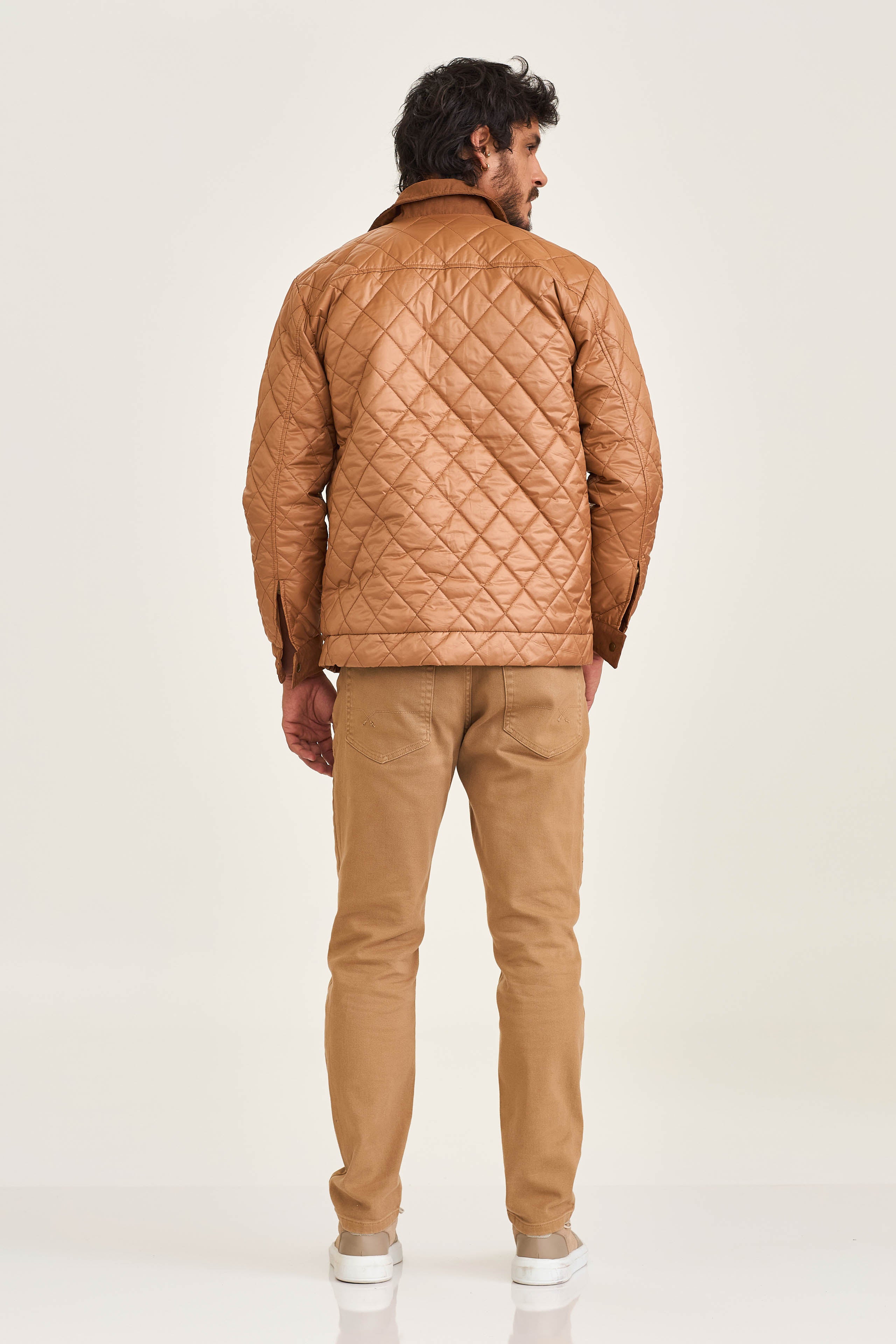 JAQUETA CUSTOM OVERSHIRT BORDADA 7359