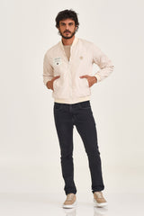 JAQUETA CUSTOM BOMBER ESTAMPADA 7365