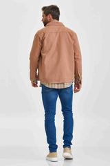 JAQUETA OVERSHIRT SARJA BORDADA 7370