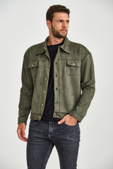JAQUETA OVERSHIRT SUEDE 7466