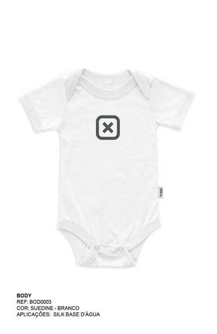 BODY REGULAR GOLA O COTTON ESTAMPADO BOD0003 INFANTIL