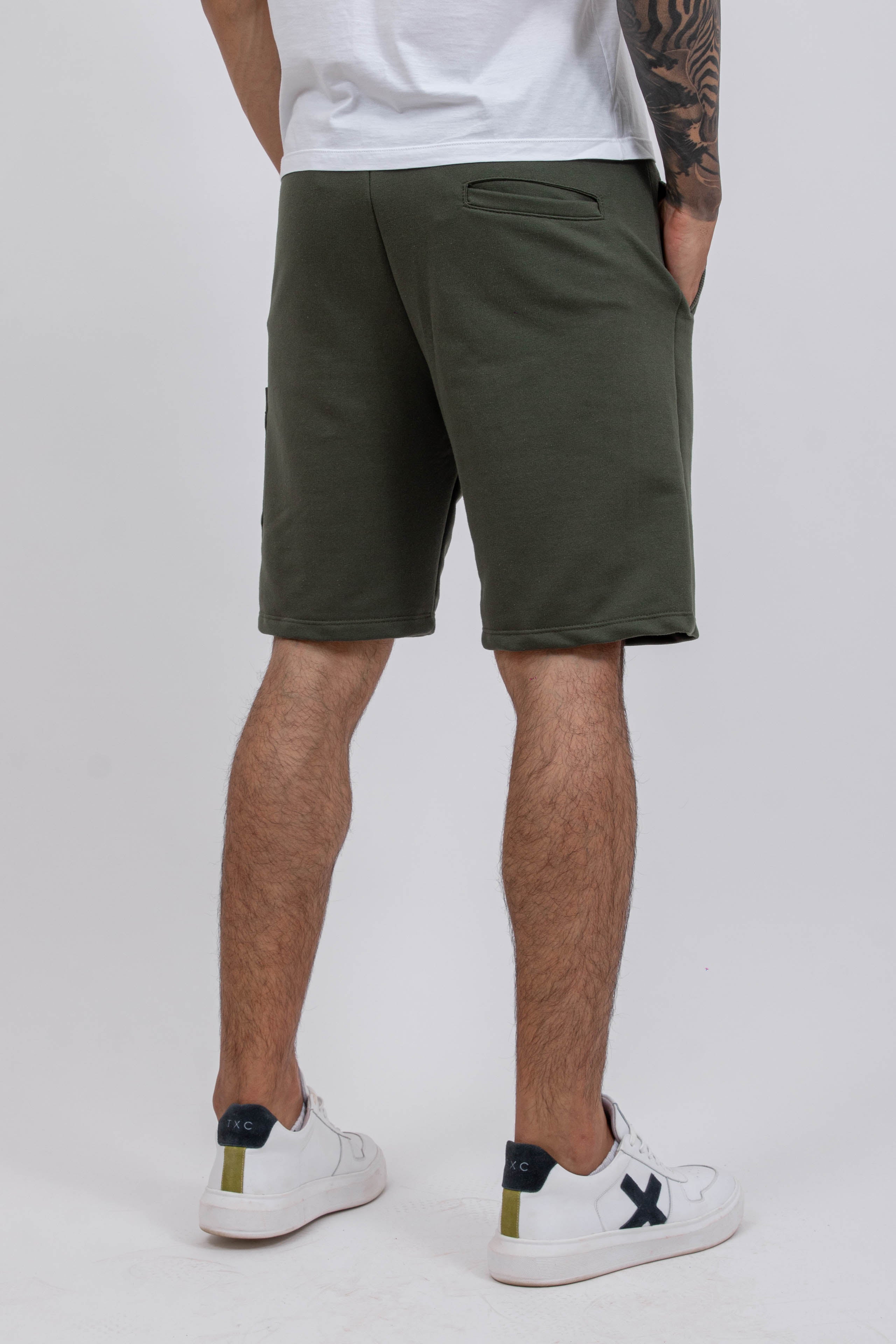 BERMUDA JOGGER MOLETOM BORDADA 8708