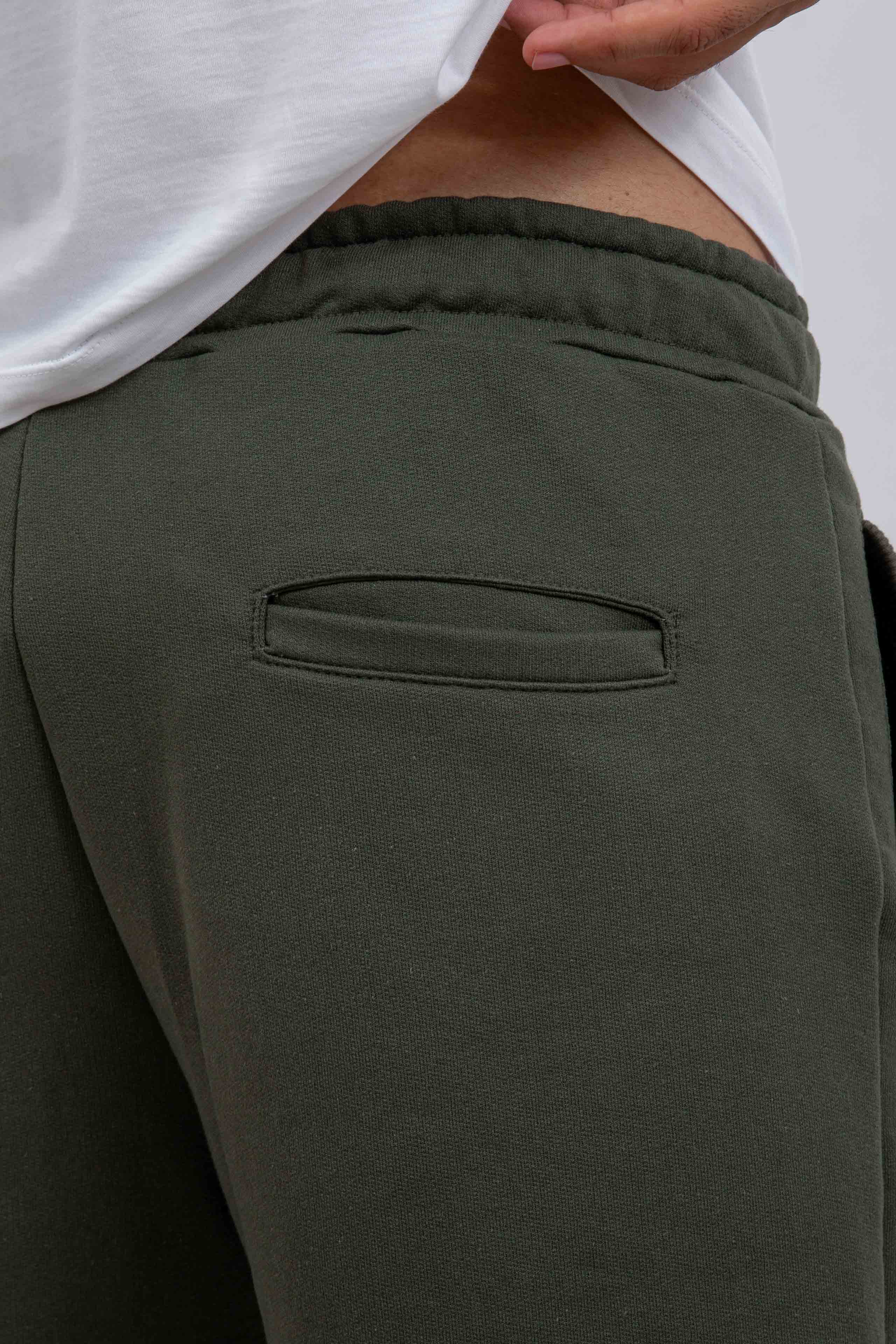 BERMUDA JOGGER MOLETOM BORDADA 8708