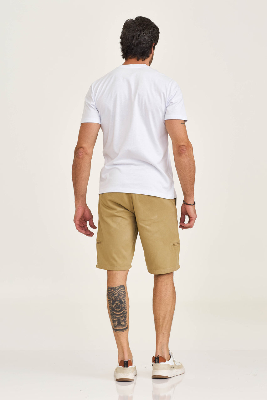 BERMUDA CHINO SARJA BORDADO 8712