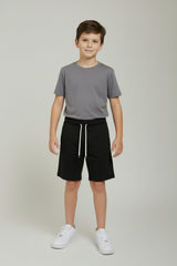 BERMUDA JOGGER MOLETOM BORDADO 8713i INFANTIL