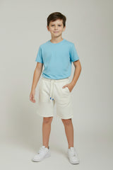 BERMUDA JOGGER MOLETOM BORDADO 8713i INFANTIL