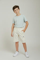 BERMUDA JOGGER MOLETOM BORDADA 8714i INFANTIL