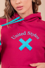 Moletom TXC Feminino United Styles Bordado - 9124