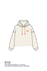 MOLETOM OVERSIZED BORDADO 9198i INFANTIL