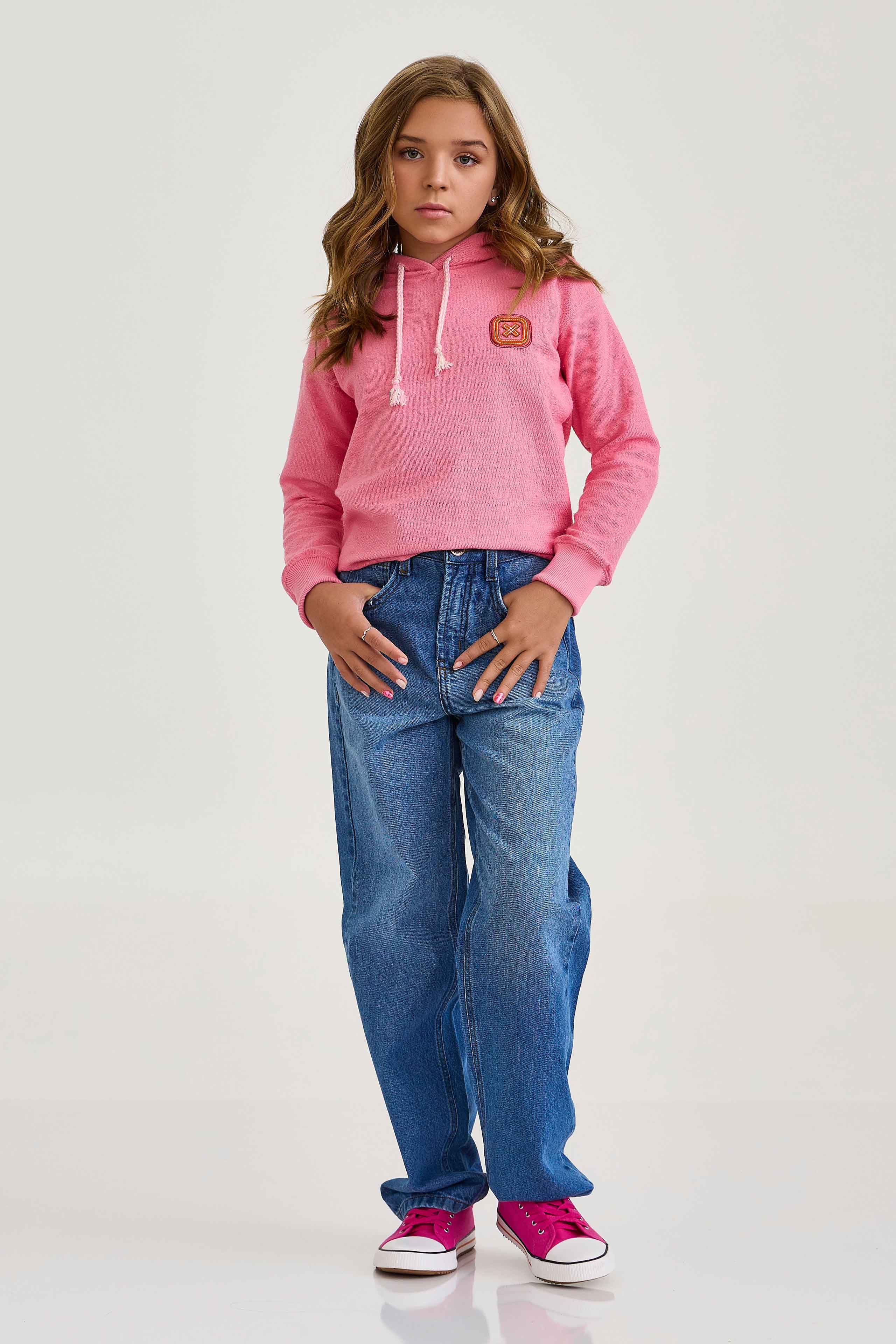MOLETOM OVERSIZED BORDADO 9198i INFANTIL