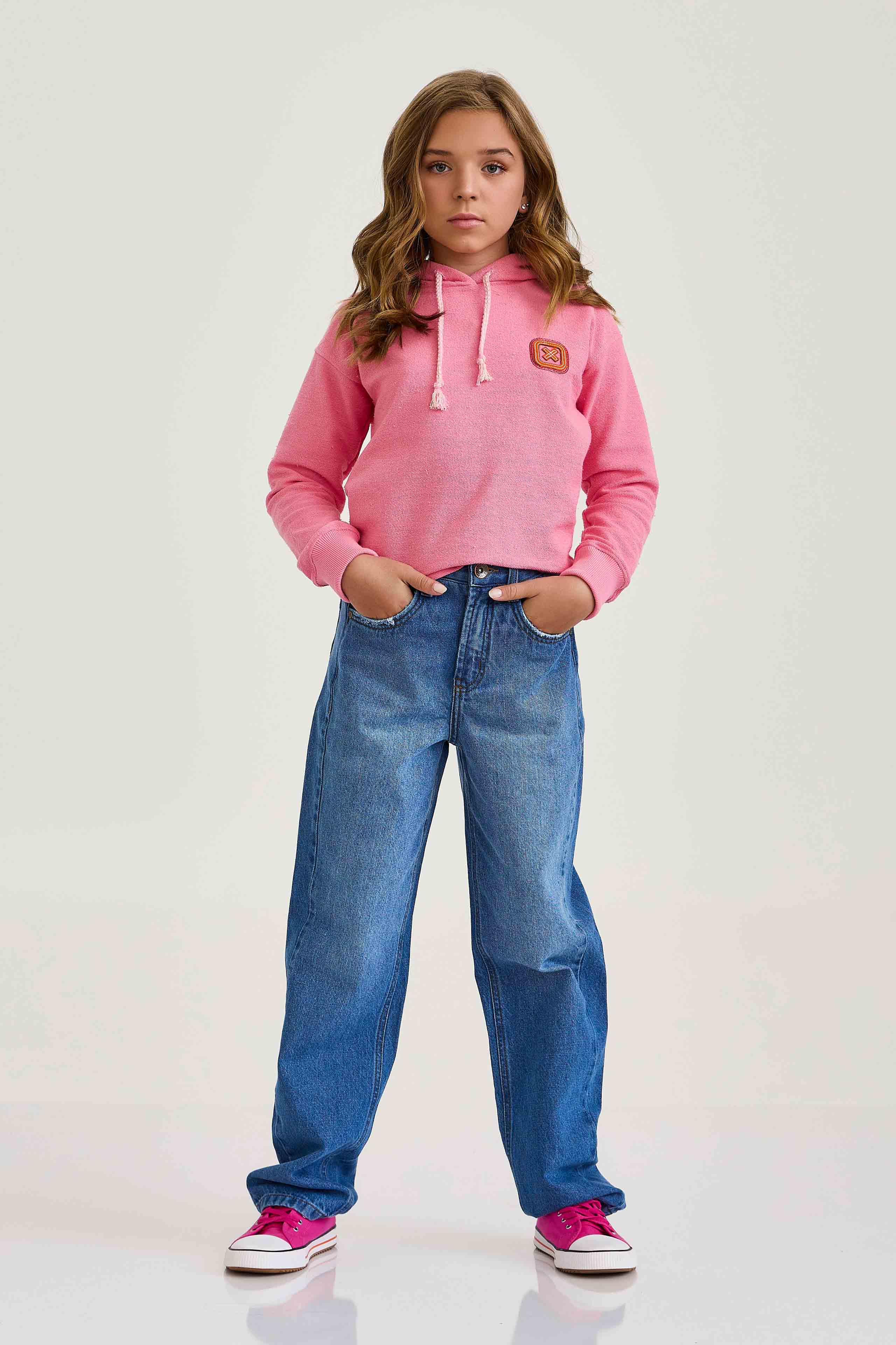 MOLETOM OVERSIZED BORDADO 9198i INFANTIL