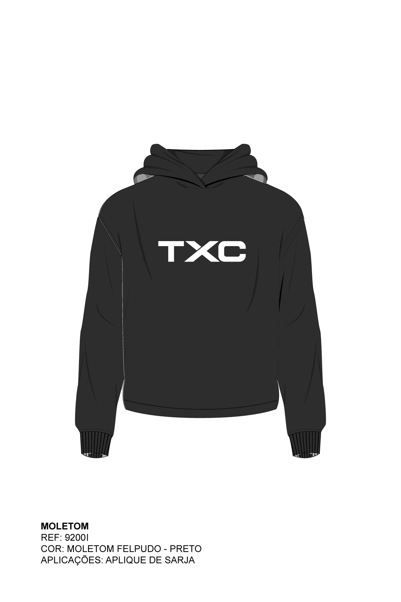 MOLETOM REGULAR BORDADO 9200i INFANTIL