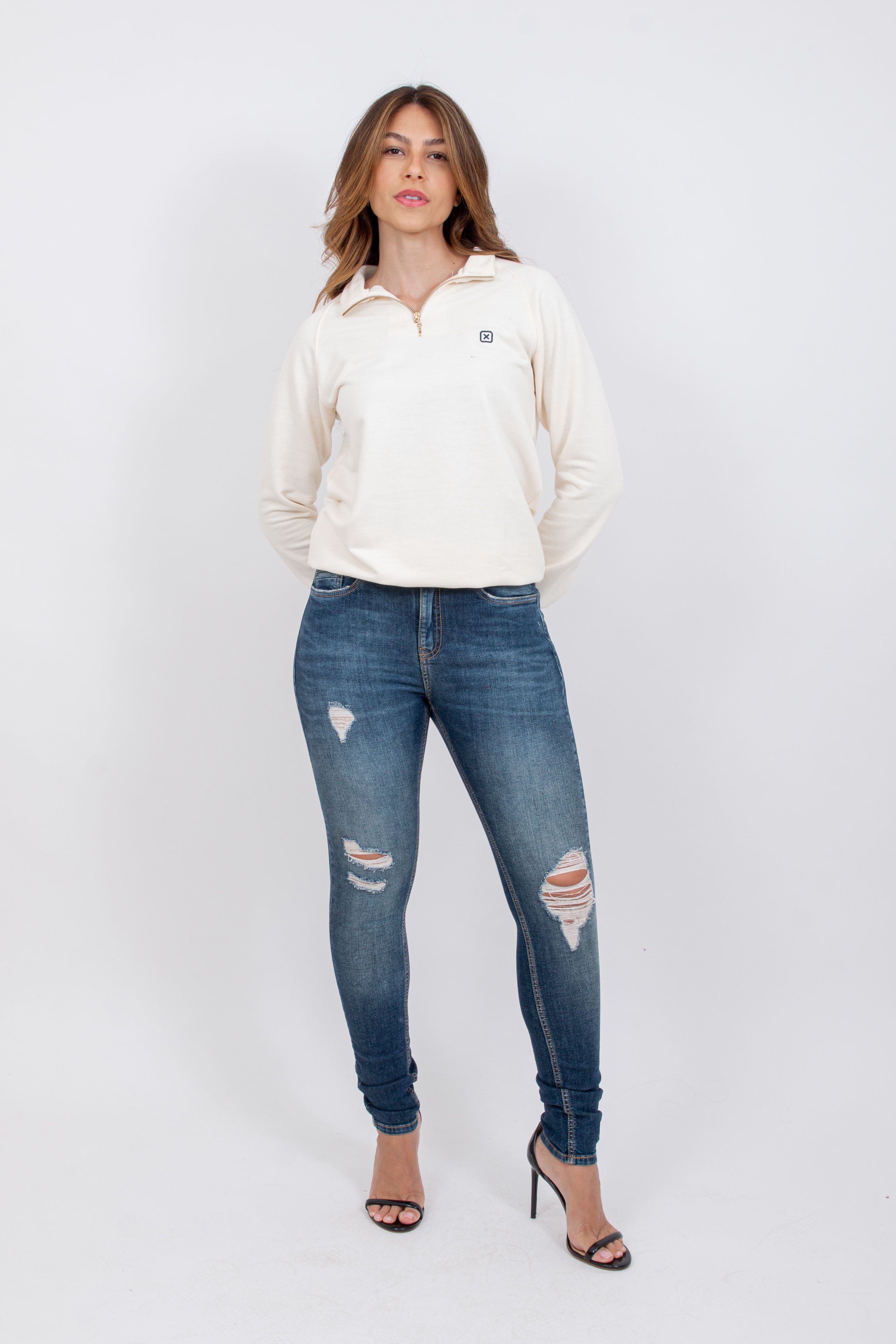 MOLETOM CUSTOM REGULAR BORDADO 9203