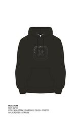 MOLETOM REGULAR BORDADO STRASS 9210i INFANTIL