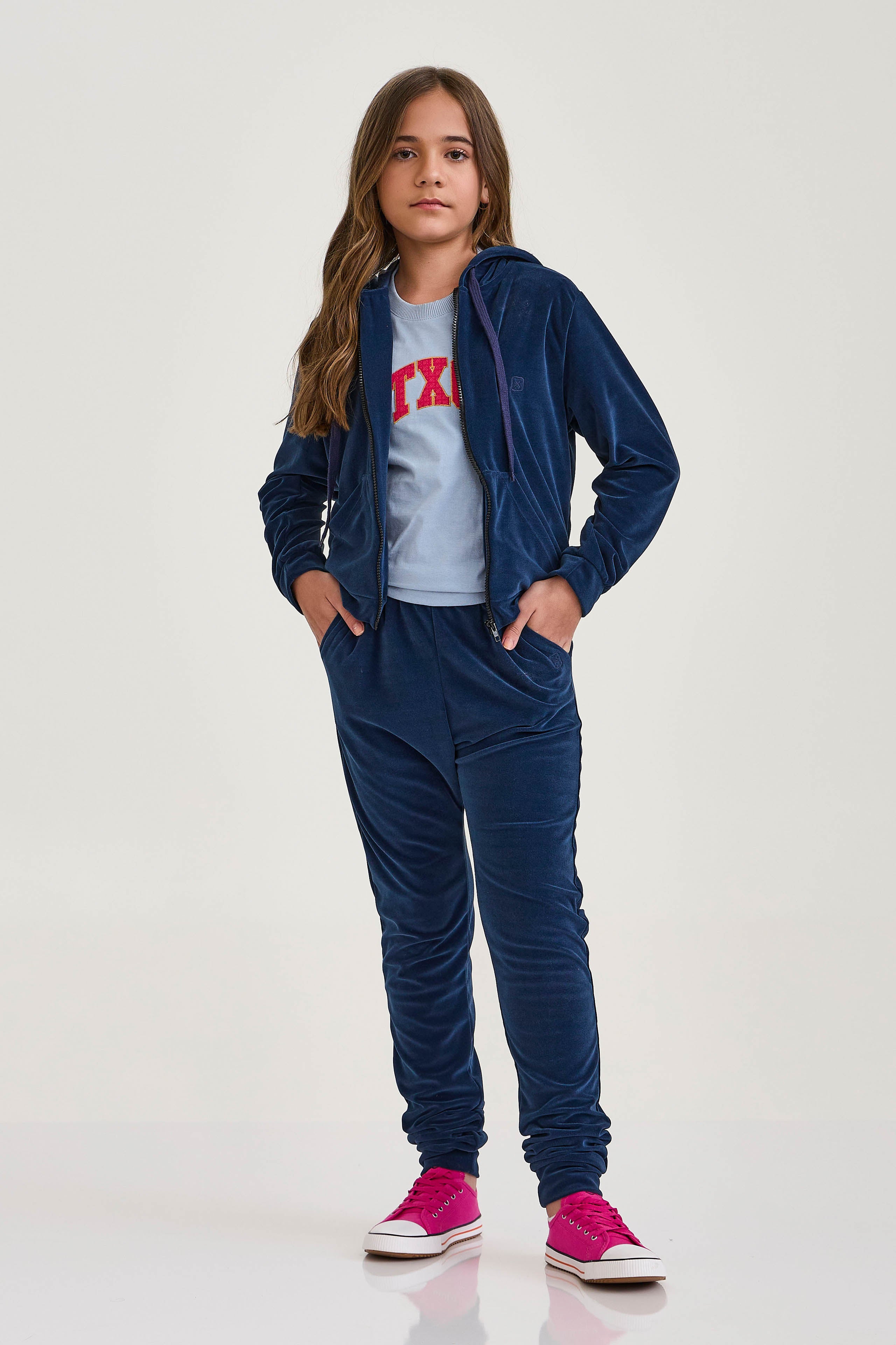 MOLETOM ZIPER BORDADO 9214i INFANTIL