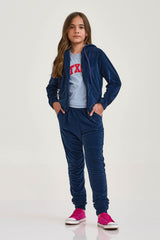 MOLETOM ZIPER BORDADO 9214i INFANTIL