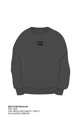 MOLETOM REGULAR BORDADO 9229