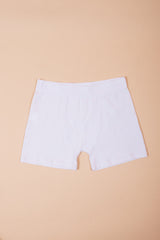 Cueca Adulto Boxer Branca | C044