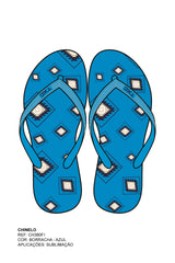 CHINELO TIRA BORRACHA ESTAMPADO CH380Fi