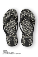 CHINELO TIRA BORRACHA ESTAMPADO CH384F