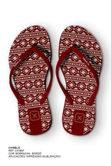 CHINELO TIRA BORRACHA ESTAMPADO CH384F