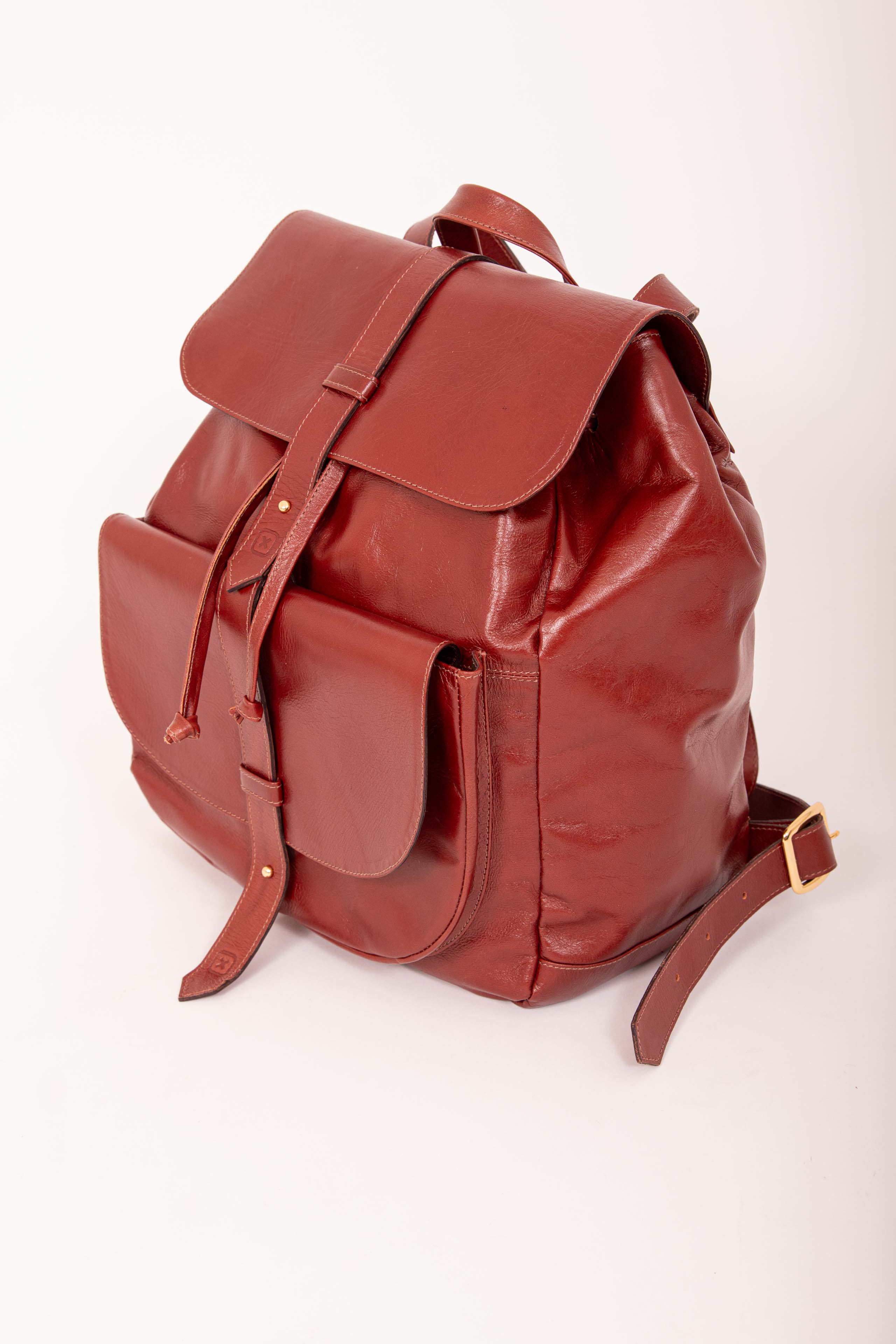 MOCHILA COURO ESTAMPADA M165