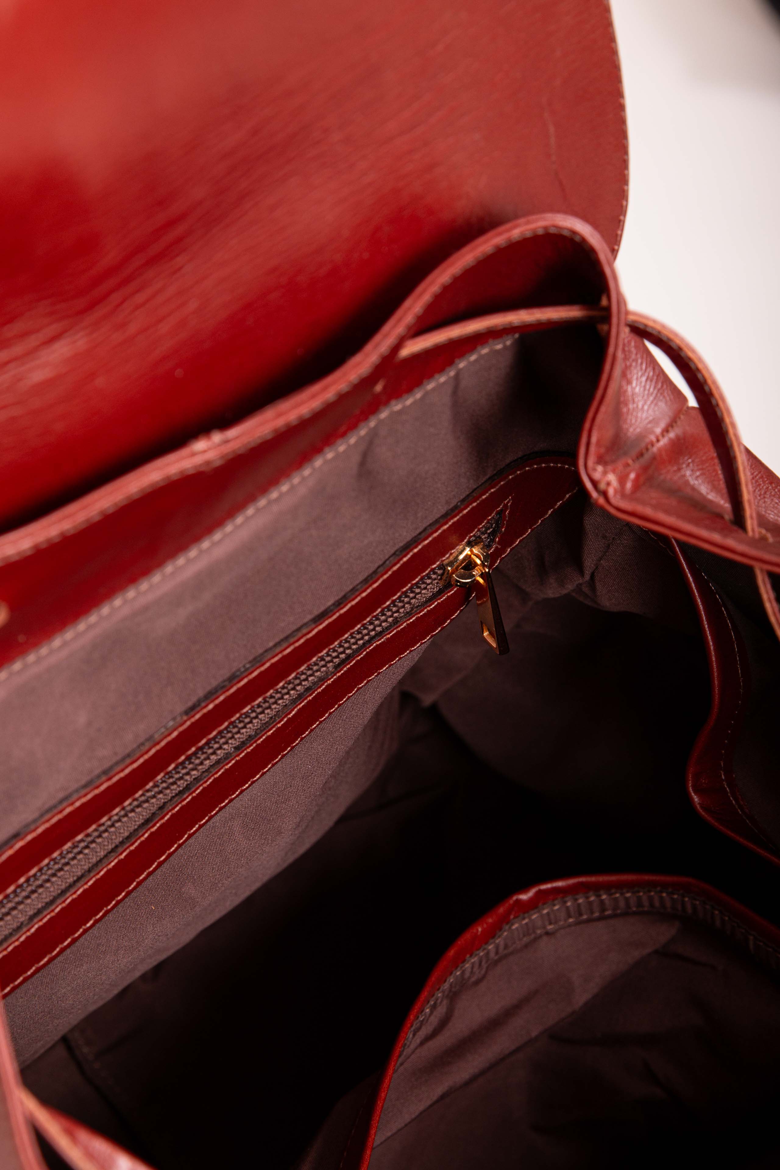 MOCHILA COURO ESTAMPADA M165