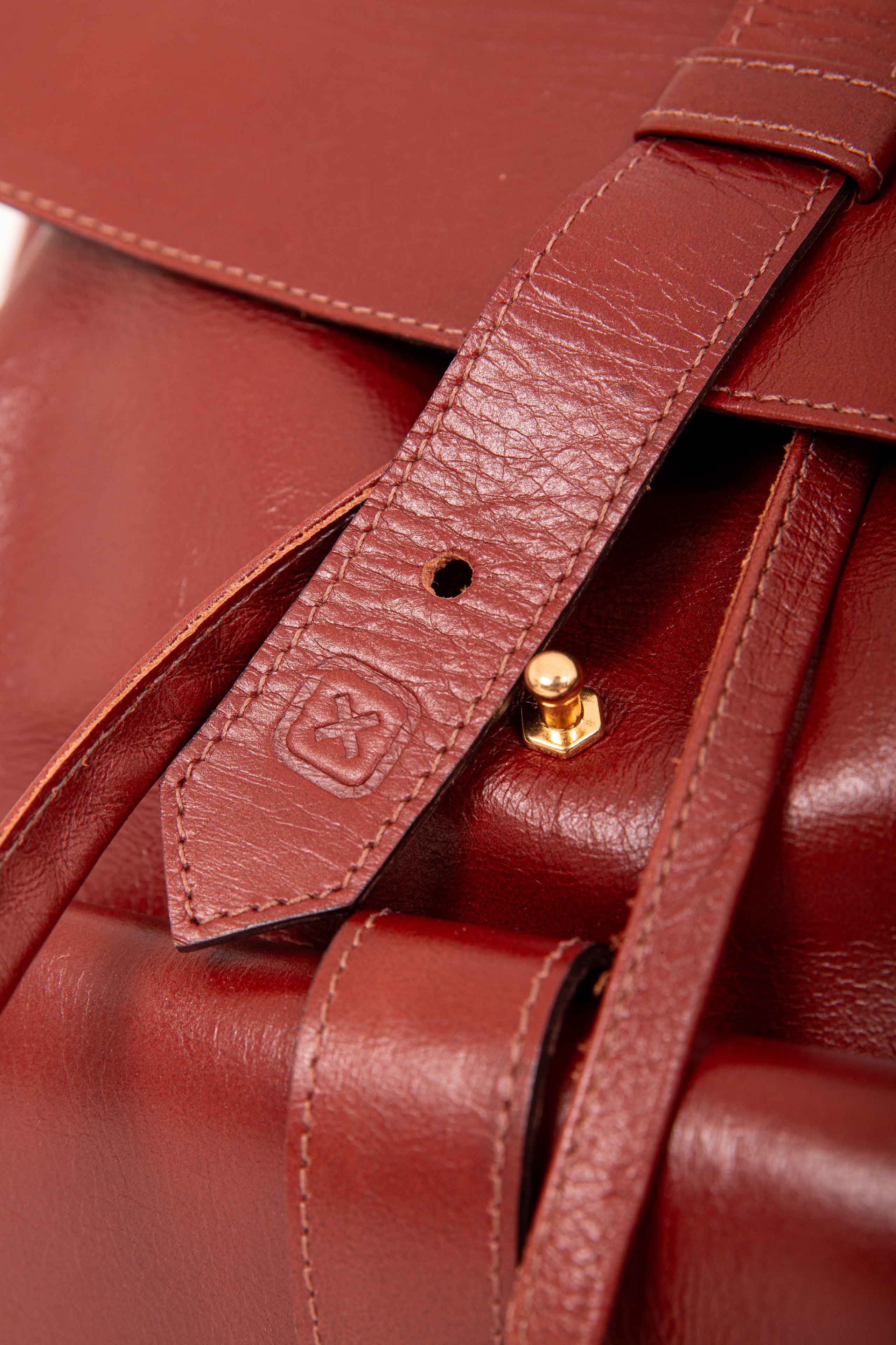 MOCHILA COURO ESTAMPADA M165