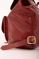 MOCHILA COURO ESTAMPADA M165