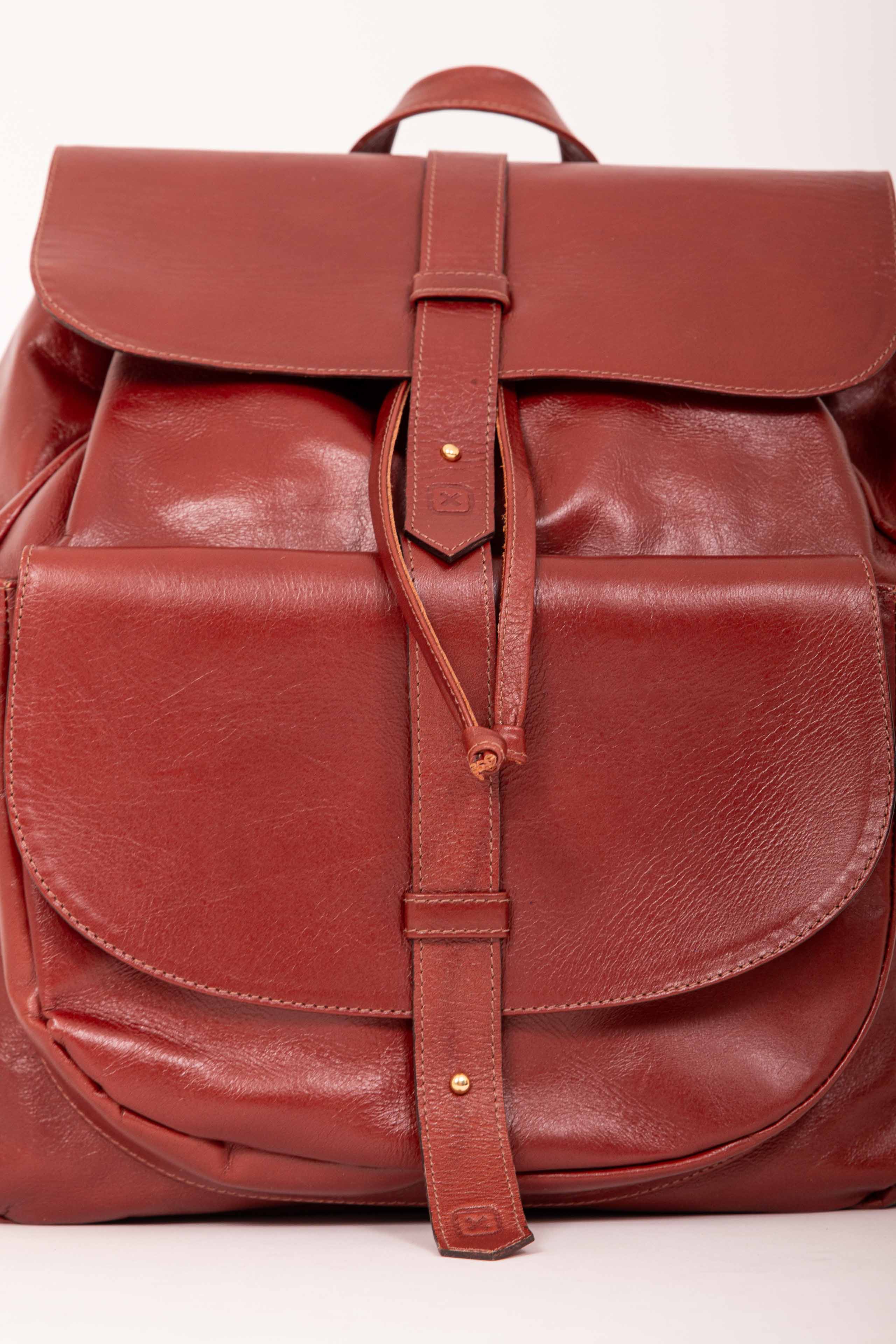 MOCHILA COURO ESTAMPADA M165