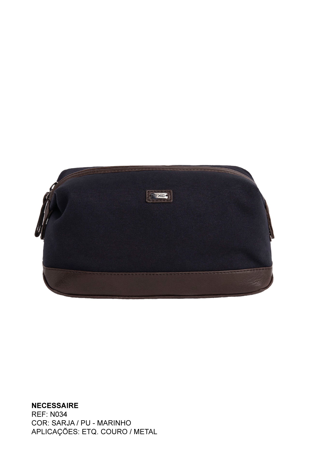 NECESSAIRE SARJA COM ETIQUETA N034