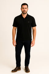 POLO REGULAR MALHA BORDADA 6953