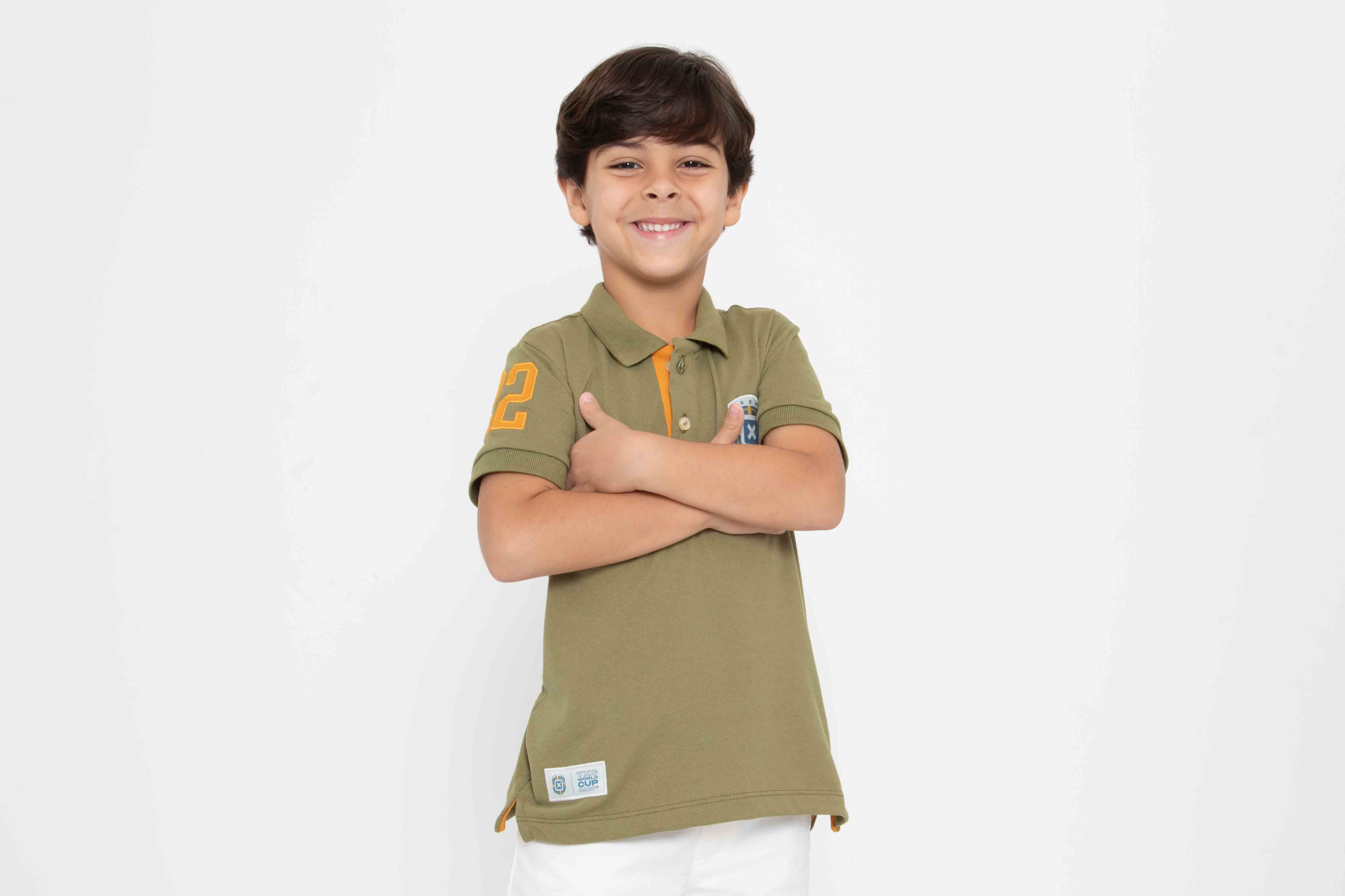 POLO CUSTOM WORLD CUP BORDADO WPI03 INFANTIL