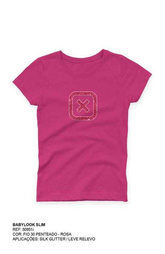 CAMISETA SLIM CUSTOM ESTAMPADA 50951i INFANTIL