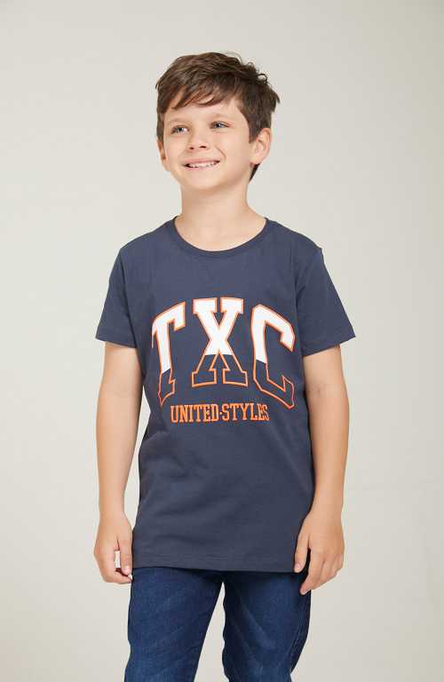 Camiseta Infantil Custom Mc Estampada - 191599i