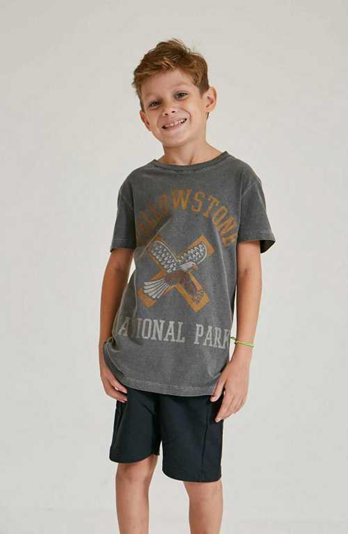 Camiseta Infantil Custom MC SLIM 191519i