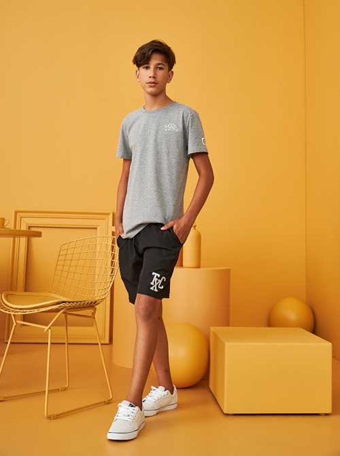 Bermuda Infantil X - Sweat Estampado - 8580i - TXC