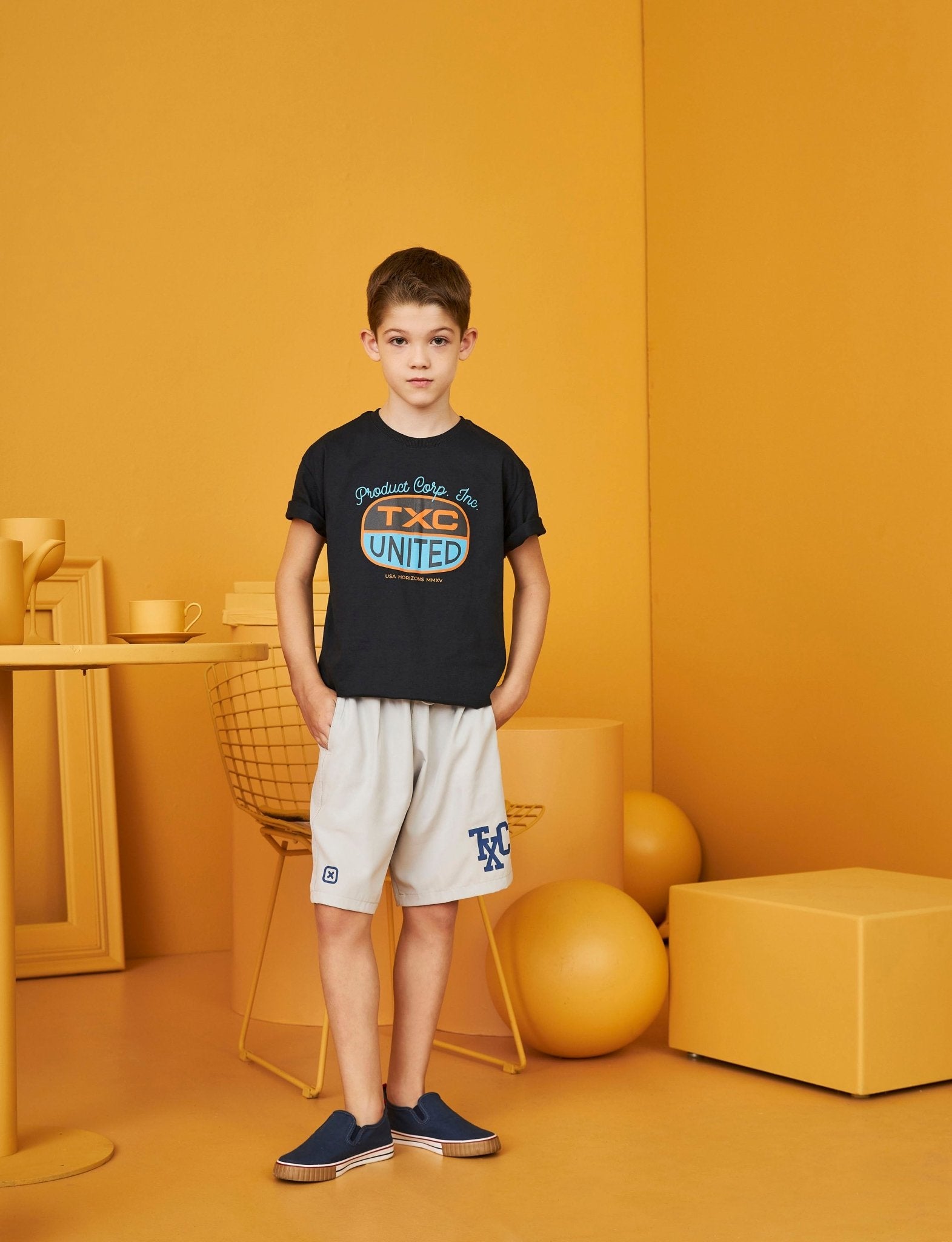 Bermuda Infantil X - Sweat Estampado - 8580i - TXC