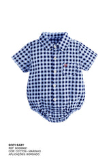 BODY POLO MC REGULAR MALHA BORDADO BOD00021 INFANTIL