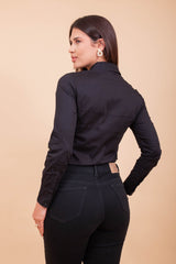 BODY CAMISA SLIM CUSTOM BORDADA 50938 - TXC