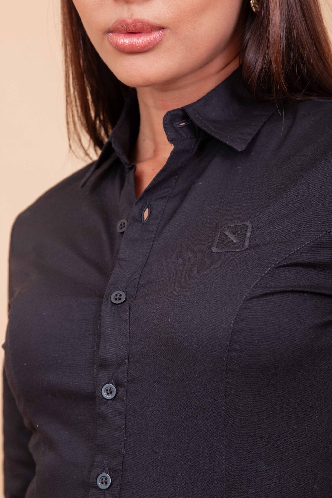 BODY CAMISA SLIM CUSTOM BORDADA 50938 - TXC