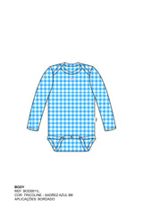 BODY REGULAR MALHA BORDADO BOD00011L - TXC